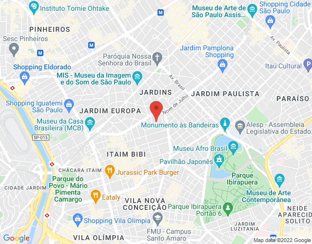 Imóvel no mapa