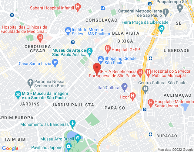 Imóvel no mapa