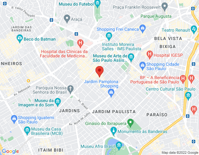 Imóvel no mapa