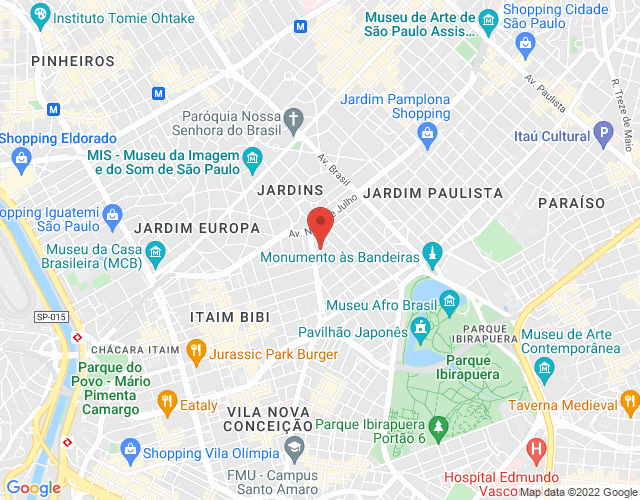 Imóvel no mapa