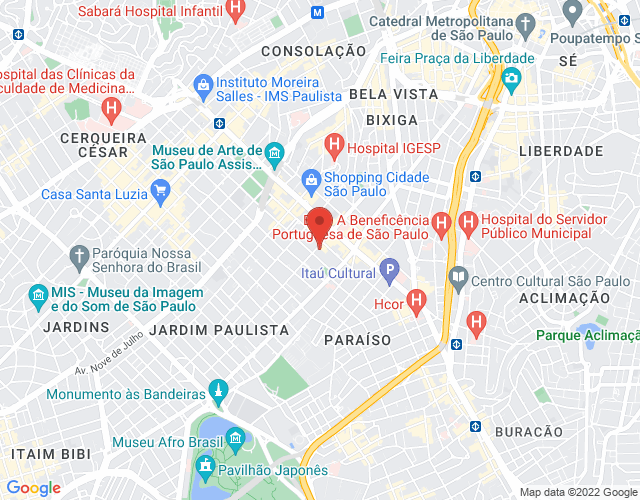 Imóvel no mapa