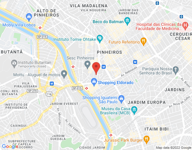 Imóvel no mapa