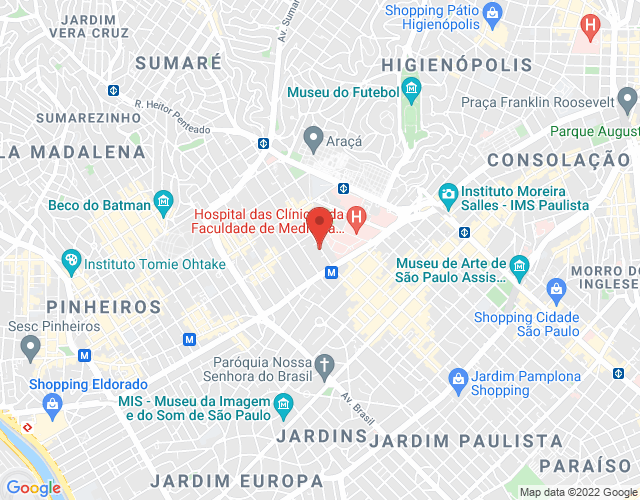 Imóvel no mapa