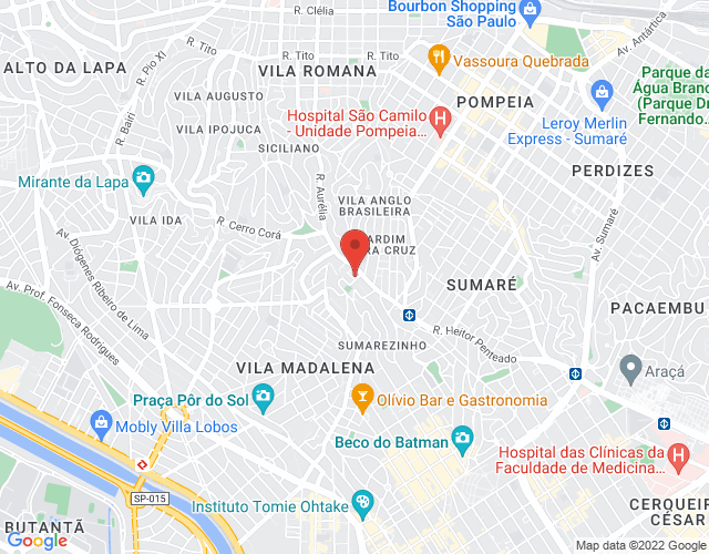 Imóvel no mapa