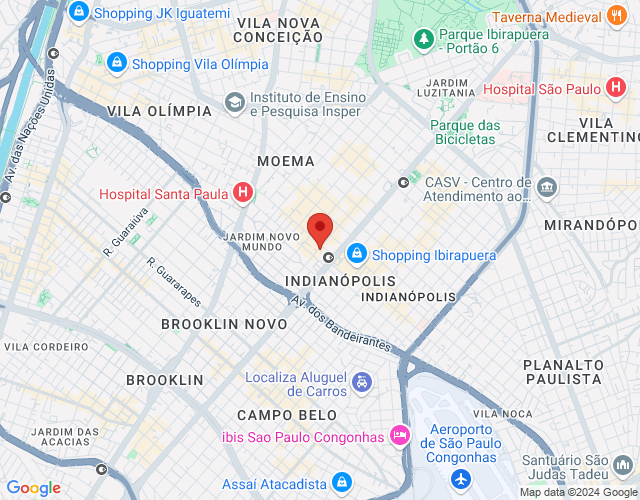 Imóvel no mapa