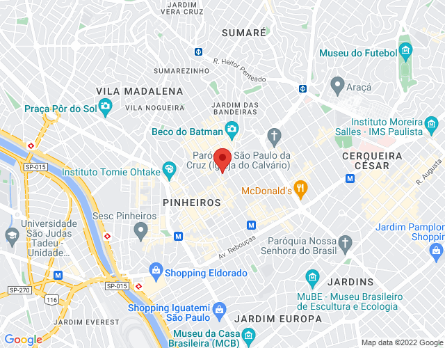 Imóvel no mapa