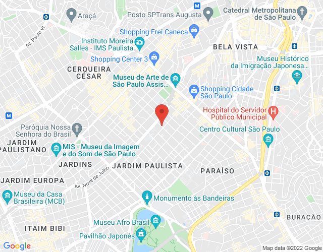 Imóvel no mapa