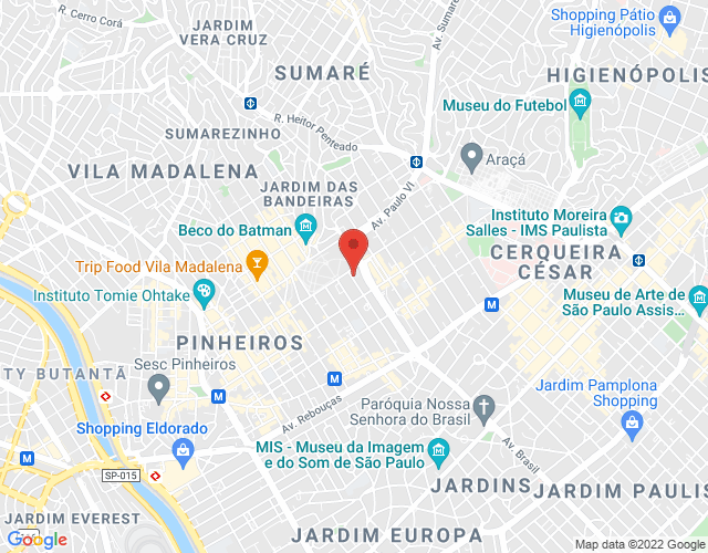 Imóvel no mapa