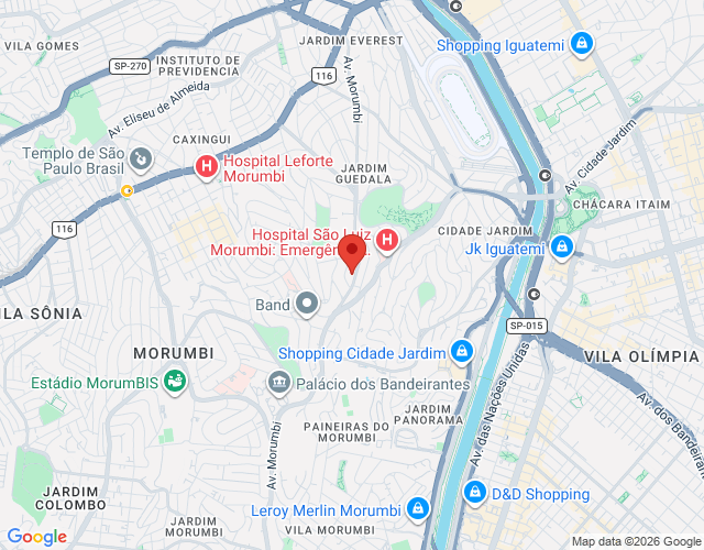 Imóvel no mapa