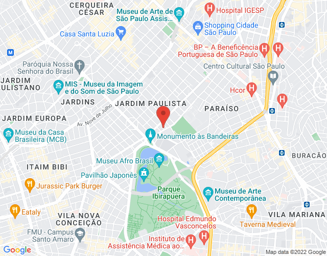 Imóvel no mapa