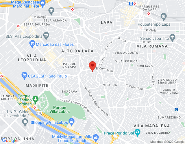Imóvel no mapa