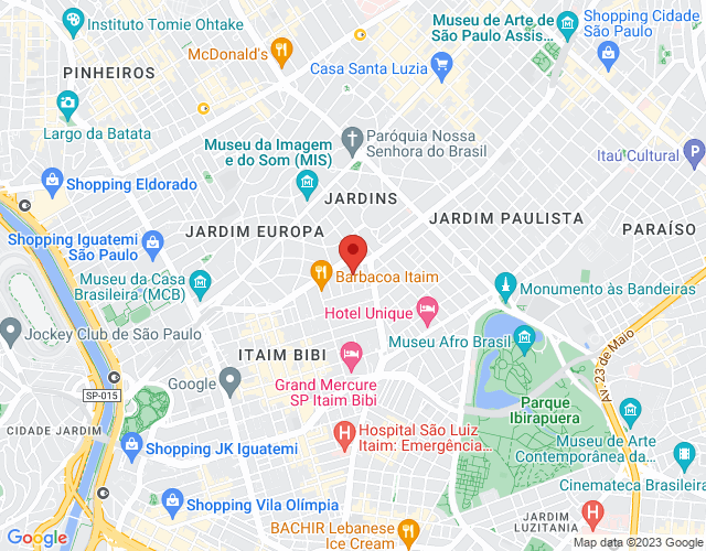 Imóvel no mapa
