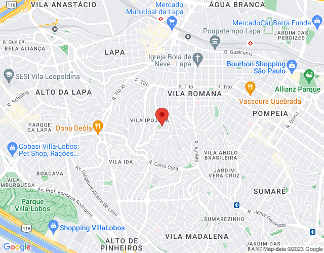 Imóvel no mapa