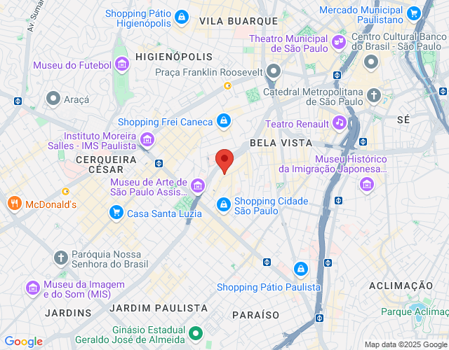 Imóvel no mapa