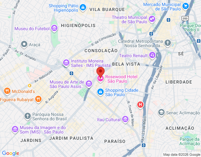 Imóvel no mapa