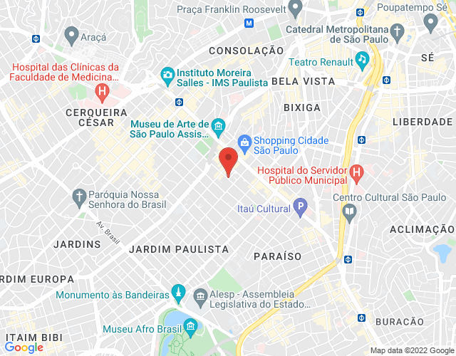 Imóvel no mapa