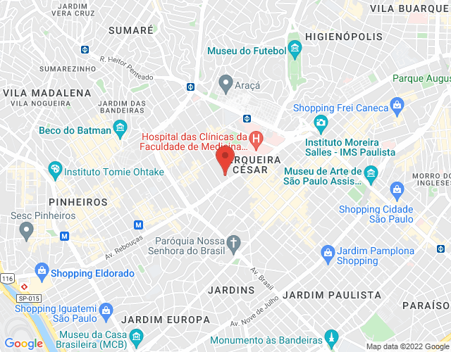 Imóvel no mapa