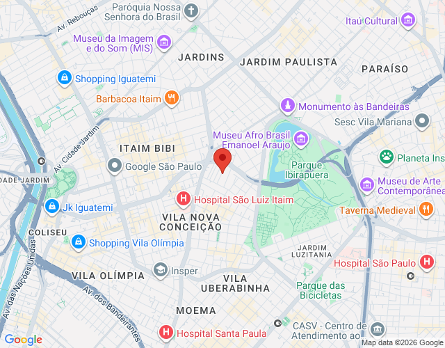 Imóvel no mapa