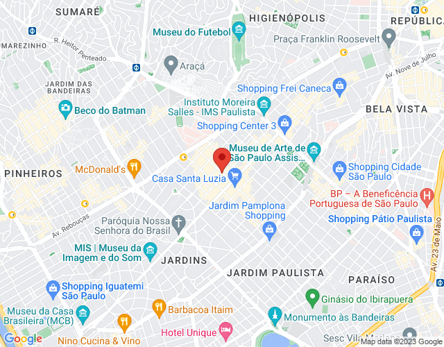 Imóvel no mapa