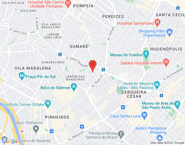 Imóvel no mapa