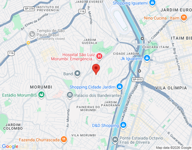 Imóvel no mapa