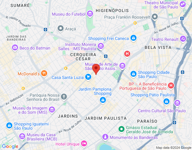 Imóvel no mapa