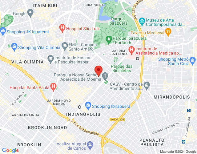 Imóvel no mapa