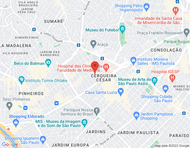 Imóvel no mapa