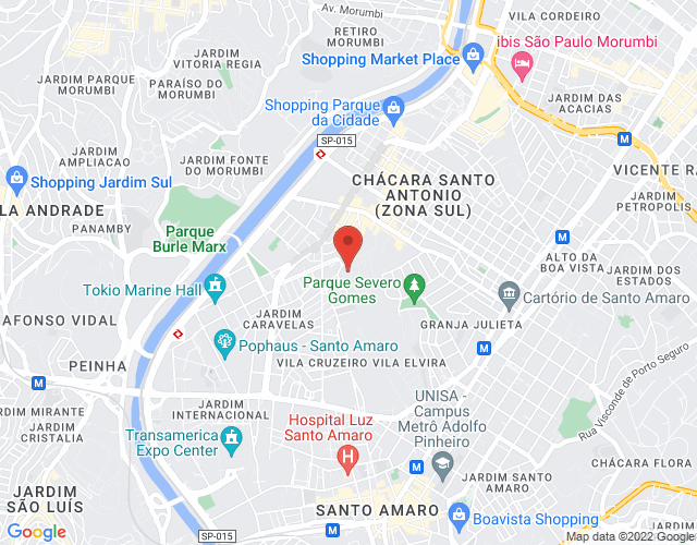 Imóvel no mapa