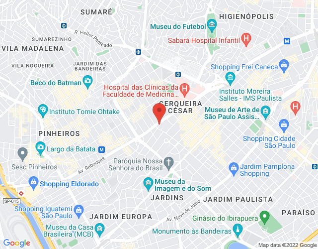 Imóvel no mapa