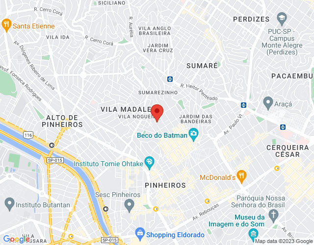 Imóvel no mapa