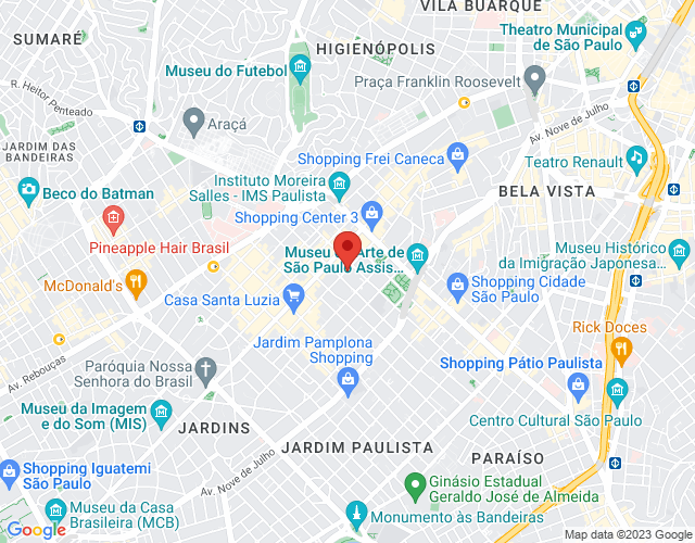 Imóvel no mapa