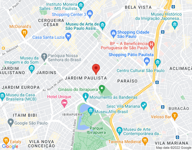 Imóvel no mapa