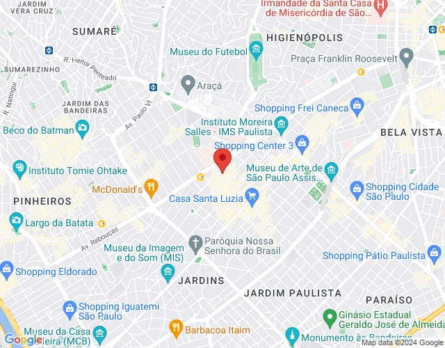 Imóvel no mapa