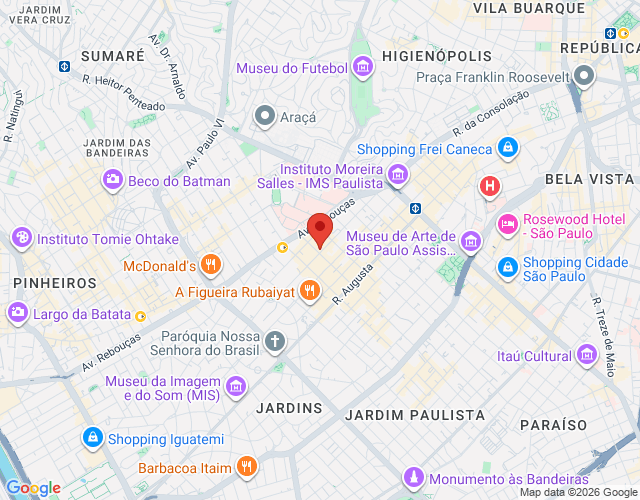 Imóvel no mapa