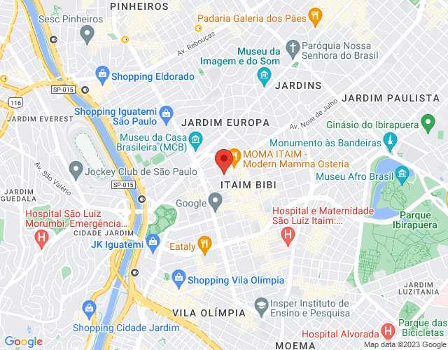 Imóvel no mapa