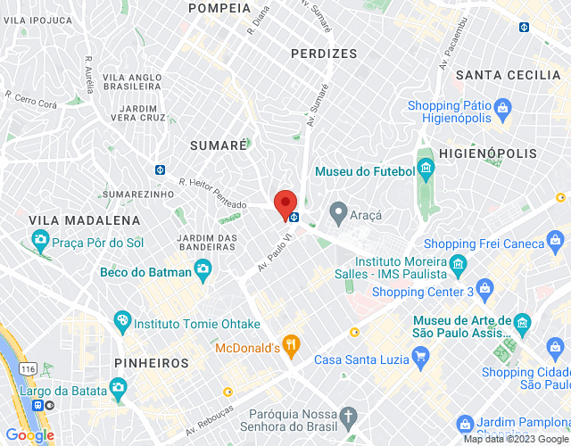 Imóvel no mapa