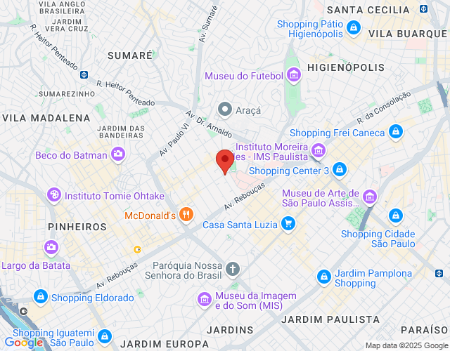Imóvel no mapa