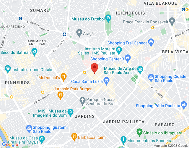 Imóvel no mapa