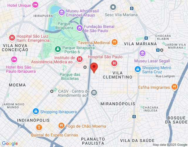 Imóvel no mapa