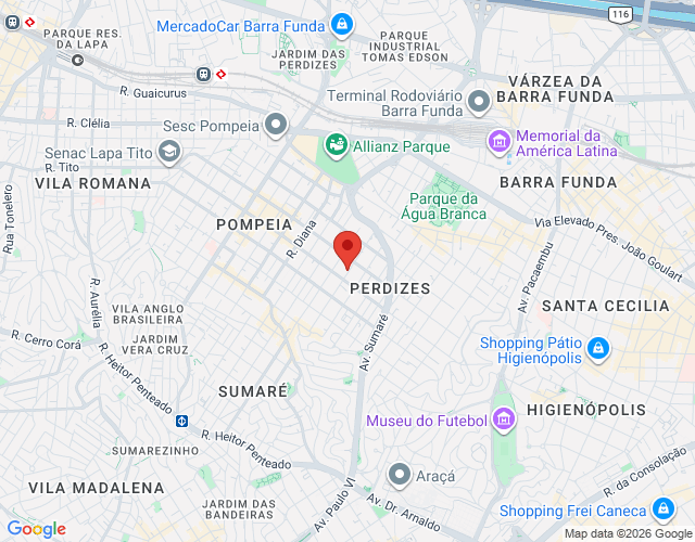 Imóvel no mapa