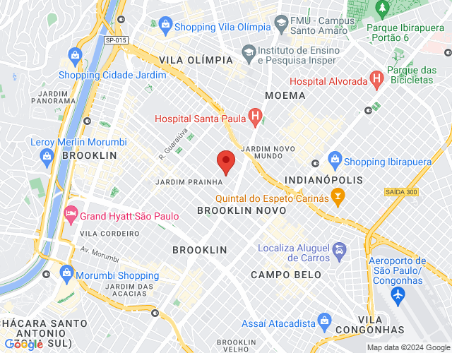 Imóvel no mapa