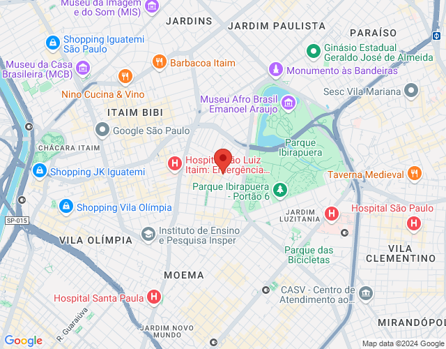 Imóvel no mapa