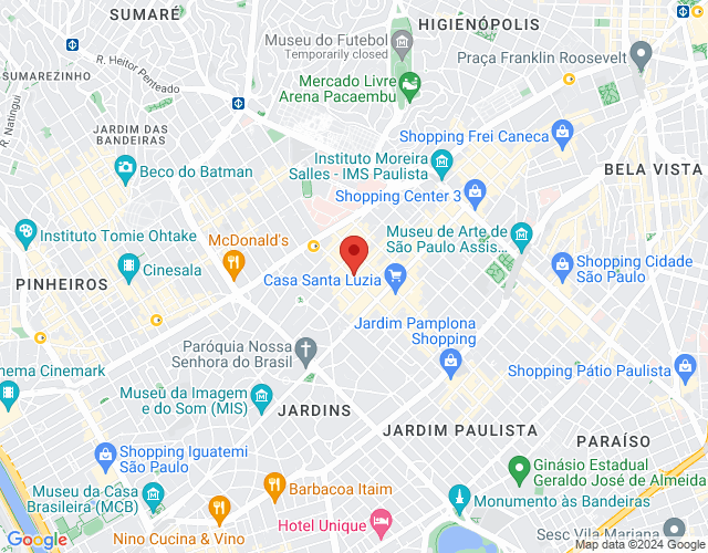 Imóvel no mapa