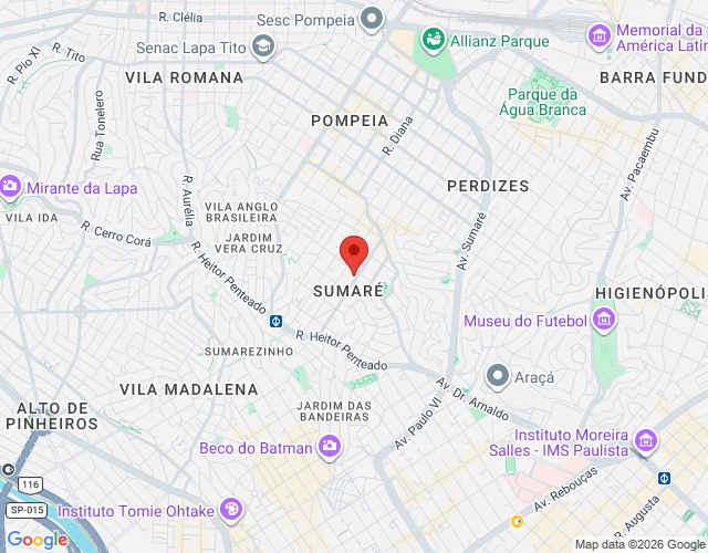 Imóvel no mapa
