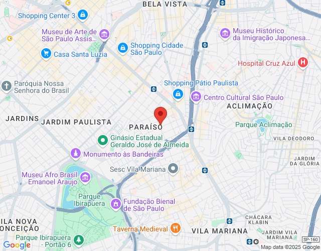 Imóvel no mapa