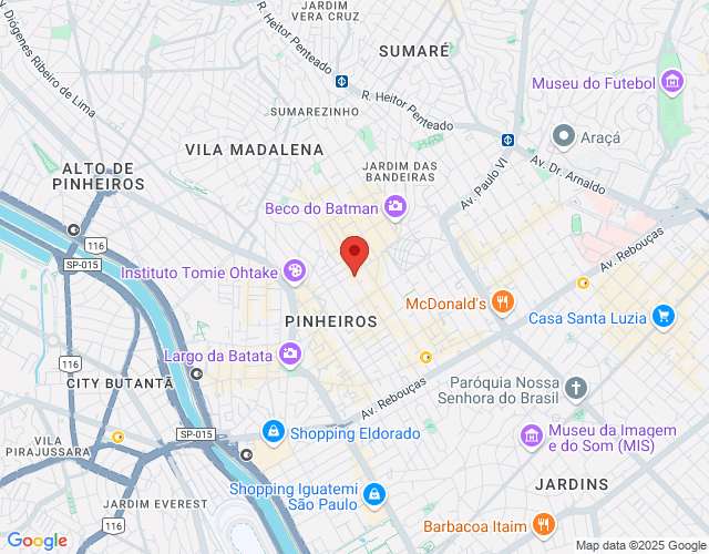 Imóvel no mapa