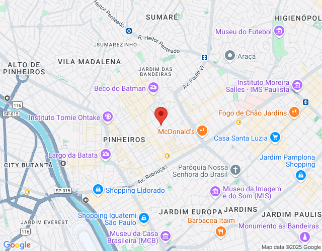 Imóvel no mapa