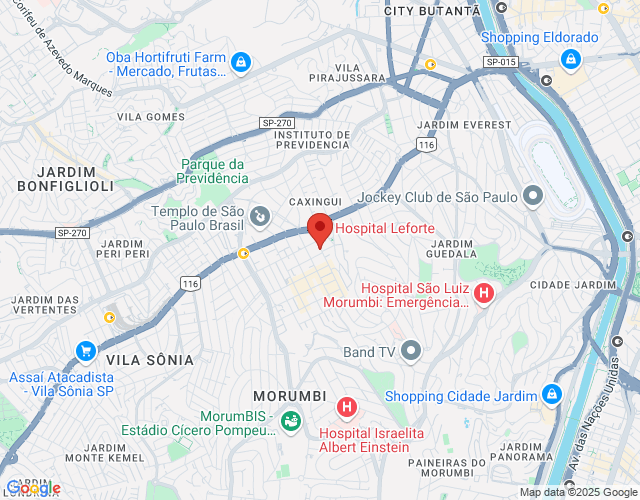 Imóvel no mapa