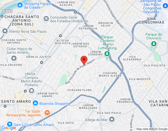 Imóvel no mapa